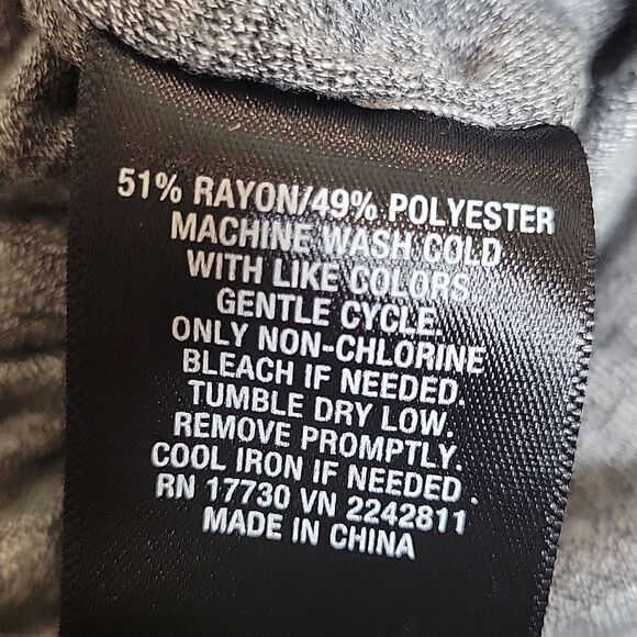 MOSSIMO Gray T-Shirt Dress Size Medium - Picture 7 of 7